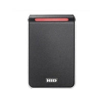 HID 40NKS-03-002KBL Signo 40 Contactless Smartcard Reader, Pigtail, Custom Profile, Black / Silver