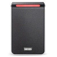 HID 40NKS-T2-00DC97 Signo 40 Reader, Pigtail Connection, Priority Smart Profile, Black with Silver Trim