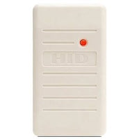 HID 6005BBB00 ProxPoint Plus Proximity Reader with Wiegand Output, Pigtail, Beep On, LED Normally Red, Reader Flashes Green on Tag Read, Classic Beige