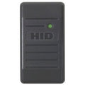 HID 6005BGL00 ProxPoint Plus Proximity Reader with Wiegand Output, Long Pigtail, Beep On, LED Normally Red, Reader Flashes Green on Tag Read, Classic Charcoal Gray
