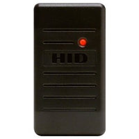 HID 6008BKB06 ProxPoint Plus Proximity Reader with Clock and Data Output, Pigtail, Beep On, LED Normally Off, Host Must Flash Red and/or Green, Classic Black