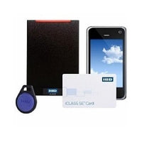 HID 921NHRNEK00121 iCLASS SE Series R40 Wall Switch Contactless Smart Card Reader, Black