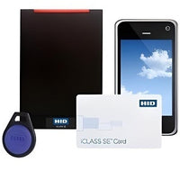 HID 921NTNNEKE002T iCLASS SE RK40 Keypad Reader, Wiegand, Black