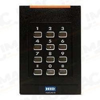 HID 921PTNNEK00455 multiCLASS SE RPK40 Smart Card Reader with Keypad, Terminal Strip, Black