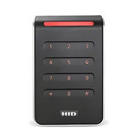 HID 40KHTKS-03-00052G Signo 40K PIV Reader, Terminal Connection, Custom Credential Profile, Black / Silver