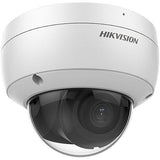 Hikvision DS-2CD2183G2-IU Value Series AcuSense 8MP Outdoor IR Dome IP Camera with Built-in Microphone, 2.8mm Fixed Lens, White