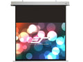 Elite Screens IHOME106HW2-E18 Evanesce Series In Ceiling Electric Projection Screen with IR/RF remotes, 3-way wall switch