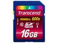 Transcend TS16GSDHC10U1 16GB SD Card U1, MLC, 600X