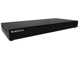 Black Box KVS4-8004VPX KVM MultiViewer, NIAP 4.0 Certified - 4-Port, Single-Monitor, DisplayPort, CAC