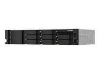 QNAP TS-864EU-8G-US 2U 8-BAY Short Depth 12 Rackmount NAS, Intel Celeron N5095 4C/4T, Burst Up to 2.9 GHz, 8GB RAM