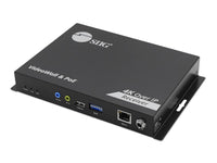 SIIG CE-H27G11-S1 4K 60Hz HDMI over IP Matrix- Receiver 4K@60Hz, up to 396 ft (120m), TAA Compliant (CE-H27G11-S1)