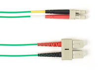 Black Box FOLZHM4-SCSC-GN-17 OM4 MM FO Patch Cable Duplx, Lszh, Green, SCSC 17 FT (5M)
