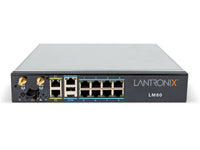 Lantronix 80-8S-NNN-NAA LM80 LOCAL MANAGER, 8 SERIAL PORTS, 3 ETHERNET PORTS, INCLUDES LMS - Designed for smaller network deployments like branch offices and other remote