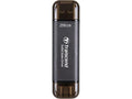 Transcend TS256GESD310C 256GB, External SSD, ESD310C, USB 10Gbps, Type C/A , Black