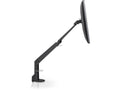 HAT Design Works 5900-104 Evo Articulating Monitor Arm, Black, holds 1-15 lbs, up to 27IN screen
