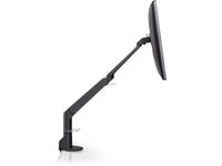 HAT Design Works 5900-104 Evo Articulating Monitor Arm, Black, holds 1-15 lbs, up to 27IN screen