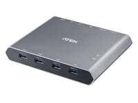 ATEN US3311 2-port USB-C sharing switch with power pass through