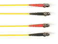 Black Box FOLZHSM-STST-YL-17 SM FO Patch Cable Duplx, Lszh, Yellow, STST 17 FT (5M)