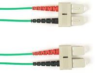 Black Box FOLZH10-SCSC-GN-49 10 MM FO Patch Cable Duplx, Lszh, Green, Scsc, 49 Feet (15M)