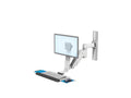 GCX WMS-0004-04 Wall Mount System, Adjustable Height, 8 Extension, Vesa, Keyboard