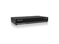 SmartAVI SM-D2H-4S-S DisplayPort In, 4-Port, Single-Head, HDMI Out KVM Switch with USB 2.0 and Audio Support . Includes D2H-4P, PS12VD2A