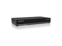 SmartAVI SM-D2H-4S-S DisplayPort In, 4-Port, Single-Head, HDMI Out KVM Switch with USB 2.0 and Audio Support . Includes D2H-4P, PS12VD2A