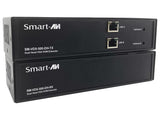 SmartAVI SM-VDX-500-DH-S Dual Head VGA, USB 2.0, CAT55e6 Extender. Includes SM-VDX-500-DH-TX-S, SM-VDX-500-DH-RX-S, 2 X PS5VD3A