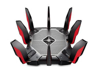 Lenovo 78172810 Router - ARCHER AX10000 - Wireless - 2.5Gbps - Gigabit Ethernet - Networking / Ports Qty: 11 - 2.4 GHz; 