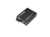 Black Box LGC212A-R2 Gigabit Ethernet (1000-Mbps) Media Converter - 10/100/1000-Mbps Copper to 1000-Mbps Singlemode Fiber, 1310nm, 10km, SC