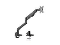Amer HYDRA1GB with Hydralift Arm Mechanism (black) - Single Arm Counterbalanced Articulating Monitor Mount. Clamp and Gr