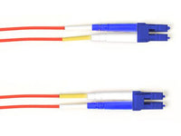 Black Box FOCMPSM-LCLC-RD-60 SM FO Patch Cable Duplx, PLN, RED, LCLC / SM FO Patch Cable , 60 Feet