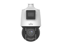 Uniview IPC94144SR-X25-F40C IPC94144SR-X25-F40C,4MP+4MP Starlight IR Intelligence 4 Inch Twin-Lens Dome Union IP Camera