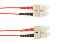 Black Box FOCMR10-SCSC-RD-49 10 MM FO Patch Cable Duplx, PVC, RED, Scsc, 49 Feet (15M)