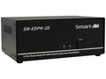 SmartAVI SM-EDPN-2D-S 4K60 DisplayPort, 2-Port, Dual-Head, KVM Switch with Emulation, Audio and USB 2.0 Support.