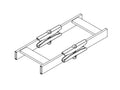 Chatsworth 11301-701 Butt-Splice Kit; 0.38INW x 1.5INH x 5INL; Black