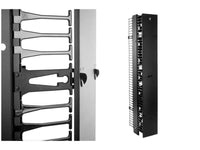 Chatsworth 40095-703 MCS - EFX Master Cabling Section Extended Fingers; 6INW x 7INH x 21.23IND; Black