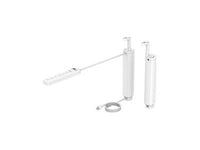 Humanscale NU2NACOW NeatUp 2.0 Height-Adjustable Cable Management - Power And Data Bundle - White