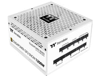 Thermaltake PS-TPD-1200FNFAGU-N Toughpower GF3 1200W Snow 80+ Gold Full Modular SLI/Crossfire Ready ATX 3.0 Standard Power Supply, PCIe Gen.5 12VHPWR Connector Included