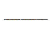 Vertiv VP4N30AD rPDU, Monitored Unit Level EC, 30A, 120/208V WYE, 8.6kW, Vertical, (24) Locking IEC C13, (6) Locking IEC C19, 10ft power cord with L21-30P