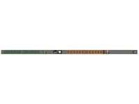 Vertiv VP6N30A9 rPDU, Monitored Outlet Level EC, 30A, 208V Delta, 8.6kW, Vertical, (24) Locking IEC C13, (12) Locking IEC C19