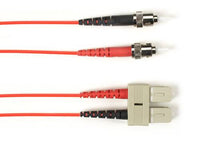 Black Box FOCMR62-STSC-RD-16 62.5 MM FO Patch CBL DPLX PVC Red Stsc, 16 Feet (5M)