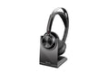 Poly 9T9J9AA Voyager Focus 2 USB-C-C Headset +USB-C/A Adapter TAA WW