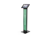 Compulocks 140B11APXB iPad Air M2/M3/M4 11IN, Apex Enclosure Brandable Floor Stand - Black