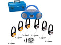 HamiltonBuhl LCP/CD385/6PT 6-Person Listening Center