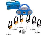 HamiltonBuhl LCP/CD385/6PT 6-Person Listening Center