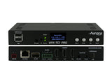 Aurora Multimedia VPX-TC1-PRO Next-gen 4K60 4:4:4 1Gbps AV-over-IP transceiver box utilizing Auroras Mimix CODEC technology (copper+SFP slot)