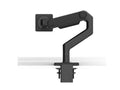 Humanscale M81M2-CBBTBNA M8.1 Monitor Arm for Single Monitor with M/Connect 2 Clamp Mount, Black with Black Trim