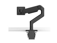 Humanscale M81M2-CBBTBNA M8.1 Monitor Arm for Single Monitor with M/Connect 2 Clamp Mount, Black with Black Trim