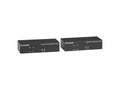 Black Box KVXLCDPF-200-SFPBN3 KVM Extender Kit Over Fiber Bundle - Dual-Monitor, DisplayPort 4K30, USB 2.0, Audio, Serial, Local Video Out, Singlemode Fiber, (4) SFP Modules