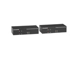 Black Box KVXLCDPF-200-SFPBN3 KVM Extender Kit Over Fiber Bundle - Dual-Monitor, DisplayPort 4K30, USB 2.0, Audio, Serial, Local Video Out, Singlemode Fiber, (4) SFP Modules